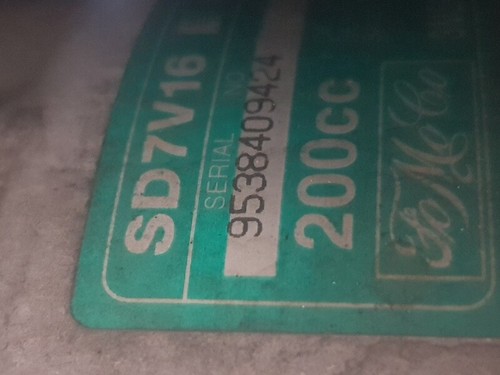 SD7V161249 klimakompressor 1102371 VOLVO S40 BERLINA 2.0 D KINETIC 2003