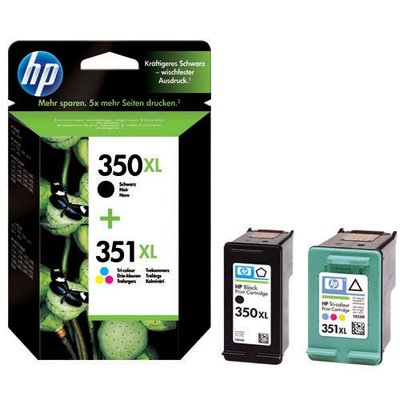 Original HP 350XL 351XL Black & Colour Ink Cartridges C4280 C4380 C4580 ...