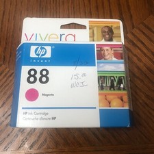 HP 88 Magenta Ink Cartridge C9387AN Sealed Factory Package New Genuine