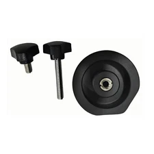 Starlink Mini Rustproof Aluminium Pipe Adapter CNC Black Waterproof Mount