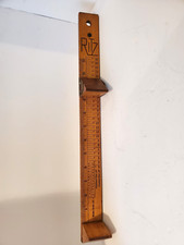 Vintage 1950s wooden RITZ STICK for Adults' and Child's foot/ shoe measurements