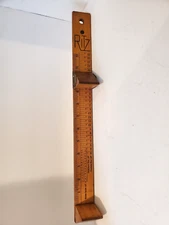 Vintage 1950s wooden RITZ STICK for Adults' and Child's foot/ shoe measurements
