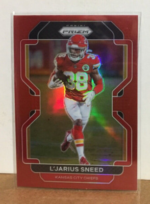 L'Jarius Sneed 2021 Prizm SP Red #195 Retail Blaster Exclusive CASE HIT /10? SSP