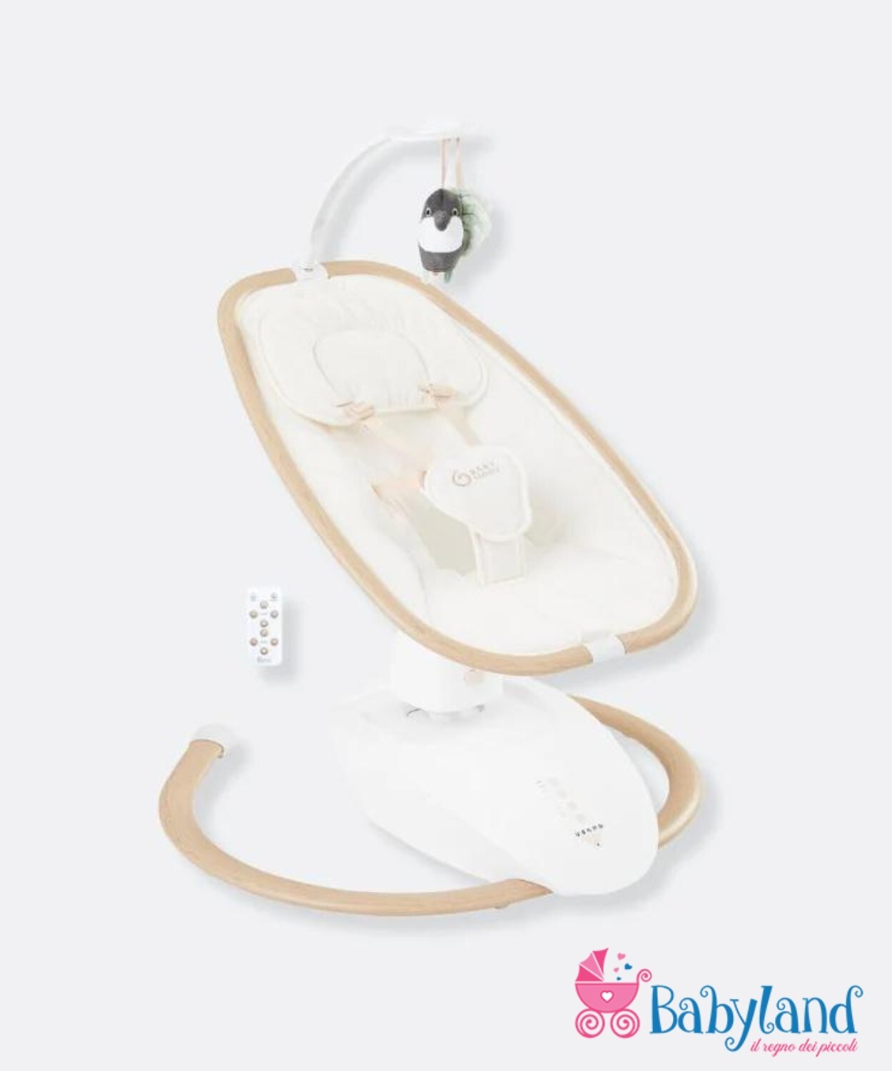 Altalena elettrica Swoon Hoop - Sabbia | Baby Moov