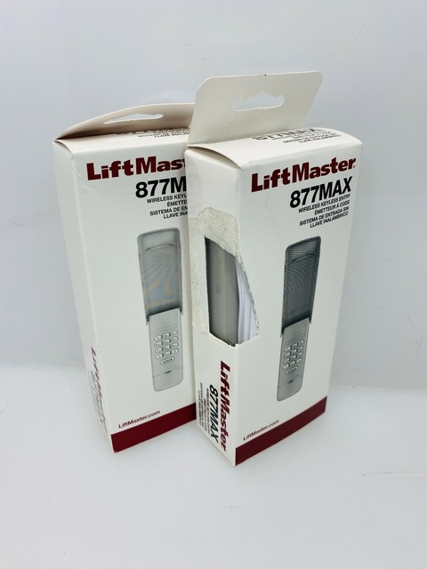LiftMaster Keypad 877MAX Garage Door Opener for sale online | eBay