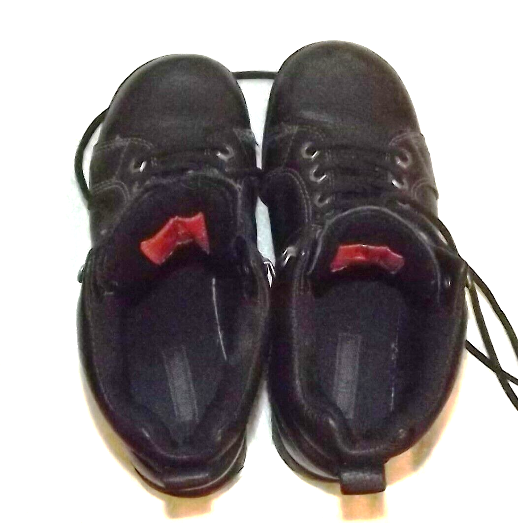 Harley Davidson Black Leather Motorcycle Ankle Boots Womens Size 6 1