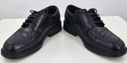 VINTAGE Herren Brandini Andy italienische schwarze Lederschuhe ITALIEN Größe 7 - Bild 3 von 7
