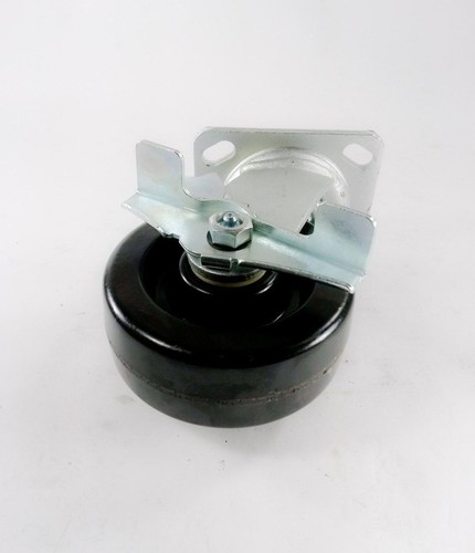 5" x 2" Phenol Radrolle - Lenkbar mit Bremse (4EA) - Bild 4 von 4