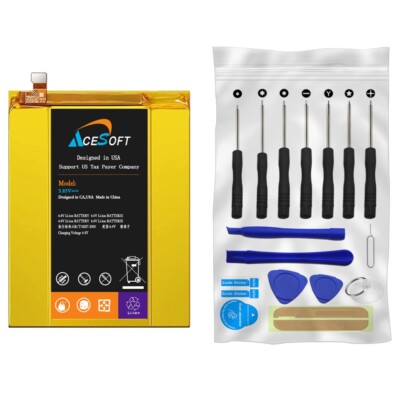 High Power 3820mAh Upgraded Battery Screwdriver Tool for ZTE Zmax Pro Z981 Phone