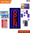 Durable Indoor Neon Open Sign with Flashing Mode - 1-Year Warranty Included