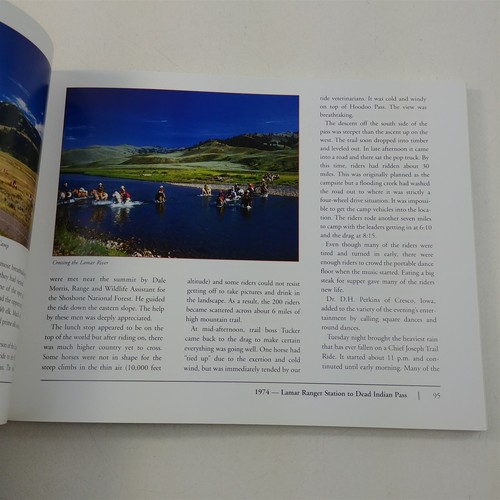 Riding The Nez Perce War Trail Twice 1965-1990 George B. Hatley Book Signed - Imagen 8 de 9