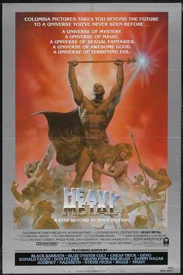 HEAVY METAL Movie POSTER 27x40 C John Candy Joe Flaherty Don Francks Eugene Levy