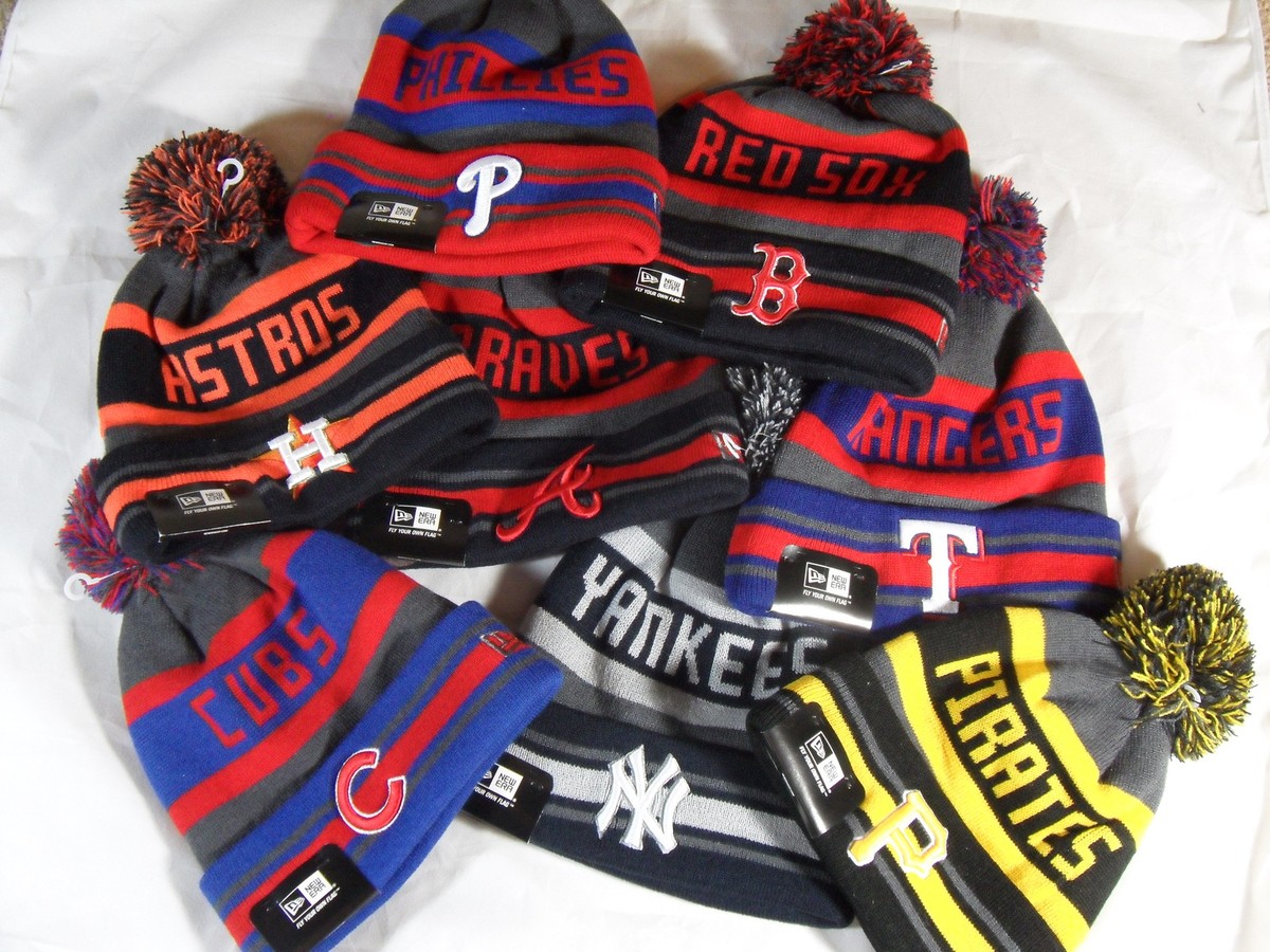 帽子 BoTT OG Logo Cuffed Pom Beanie NEW ERA Men's New Era Black New York Jets 2023 Sideline Cuffed Knit