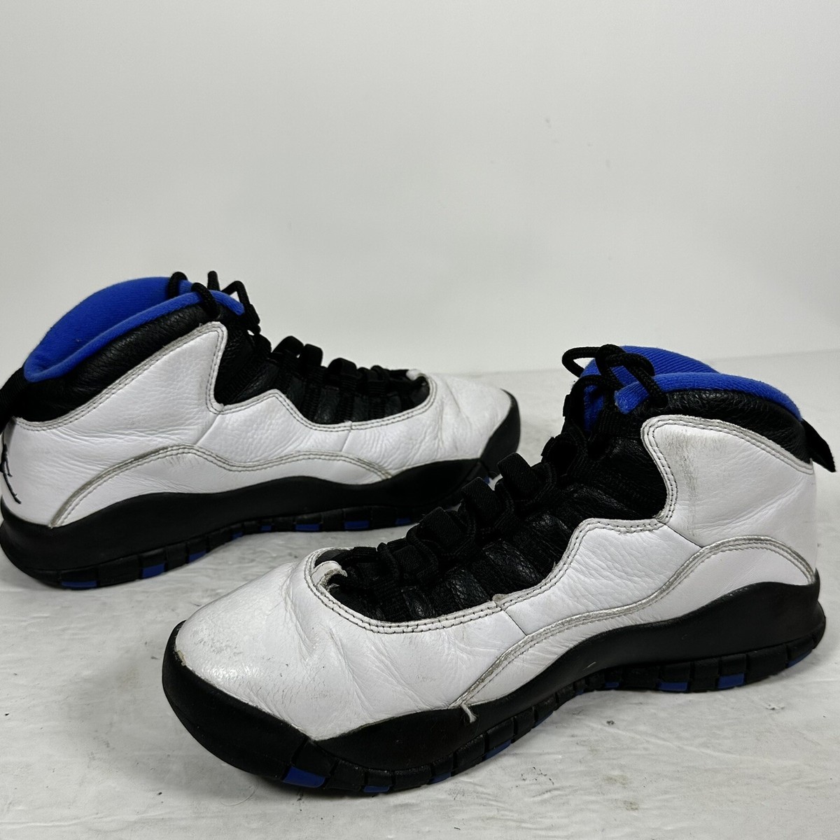 jordan retro 10 blue black and white