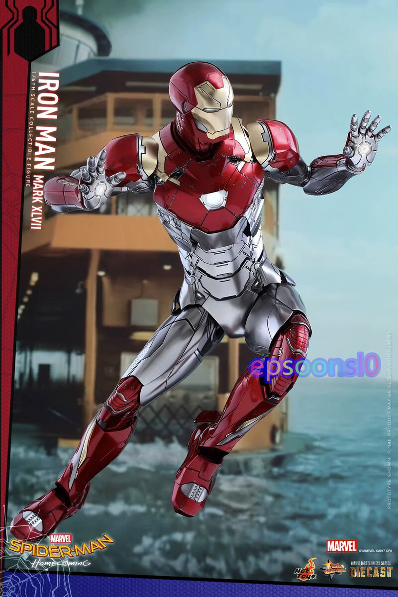 1/6 Scale Hot Toys HT Iron Man MK47 2.0 Mark XLVII MMS427 1/6 Scale Hot Toys HT Iron Man MK47 2.0 Mark XLVII MMS427