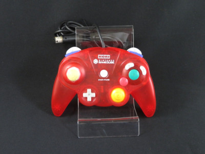 Getestetes HORI Controller Pad Clear Red für Nintendo Gamecube GC Japan 1