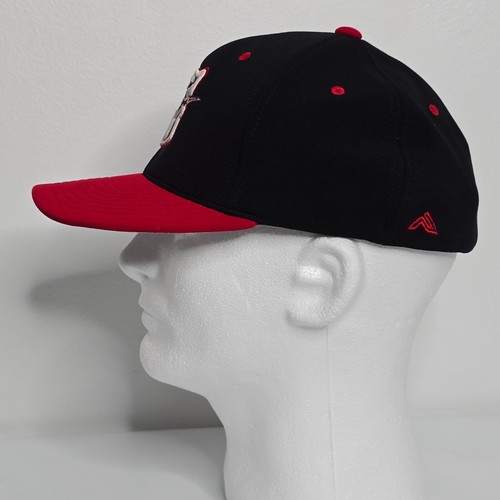 Vintage Capital City Bombers Fitted Hat Cap Pacific Headwear S-M 6 7/8-7 3/8 - Picture 4 of 9