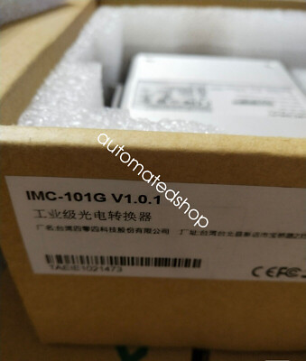 1PC NEW MOXA IMC-101G V1.0.1 INDUSTRIAL MEDIA CONVERTER Shipping DHL or FedEX