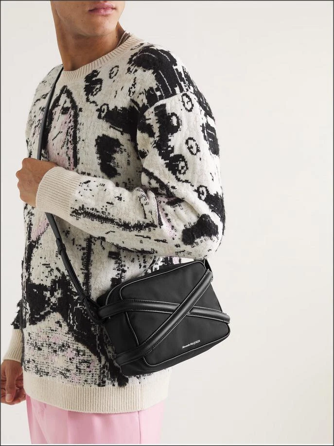 1.2k NWT Alexander McQueen Camera Bag Cordura Harnes Messenger Men/Women/Unisex