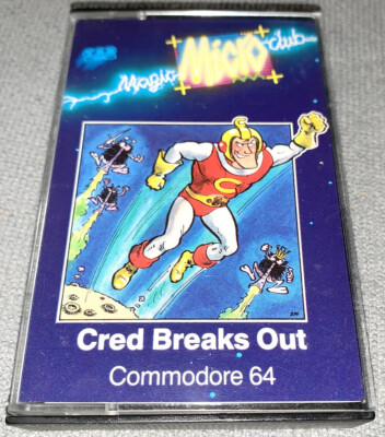 Cred Breaks Out - TSB Bank - Commodore 64 / 128 Cassette - SUPER rare release