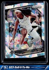 2025 Panini Prizm WNBA #33 Dana Evans Ice Prizm