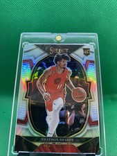 2022-Select Concourse Silver Prizm #71 Shaedon Sharpe Rookie RC Blazers In Mag