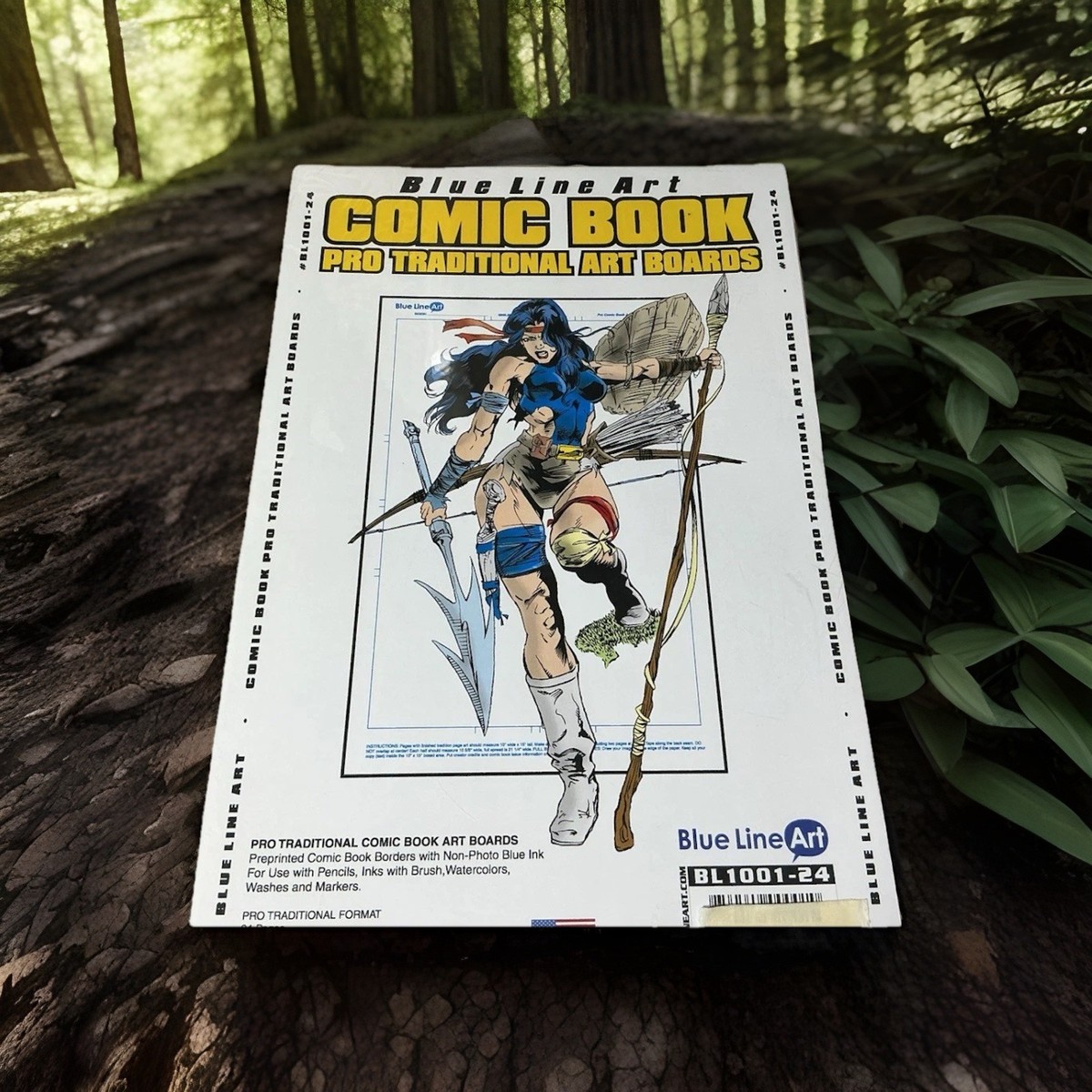 Blue Line Comic Book Pro Traditional Art Boards BL 1001-24, 24