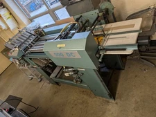 Baum 500 DC floor model air pile feed folder EC WATCH VIDEOS mbo stahl heid