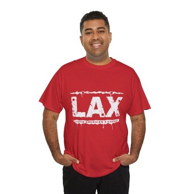 LAX Heavy Cotton Tee, Latin American Culture, Retro LAX TNA Wrestling Tee 