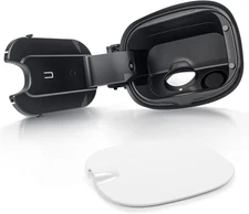 Fuel Tank Filler Pipe Housing with Cap Door Fit for Chevy Silverado 1500 2019-20