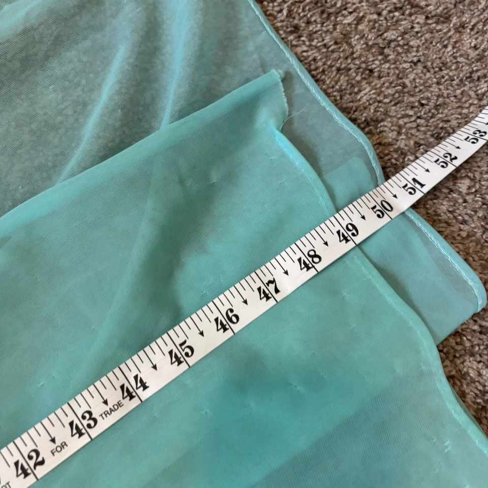 Babydoll de Colección Años 60 Peignoir Talla Grande Nylon Gasa Volantes Encaje Borde Transparente Etéreo Foto 2 de 4