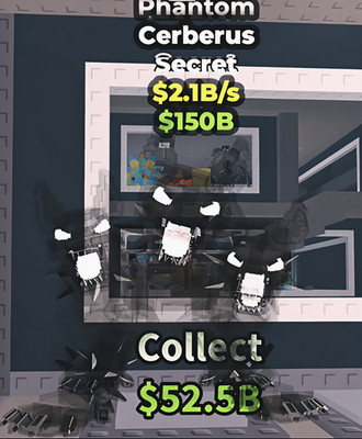 Cerberus Phantom 2.1b/s | Steal a Brainrot | Schnelle Lieferung |