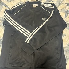 adidas Men's Large Vintage 90s Track Suit Windbreaker Jacket and Pants