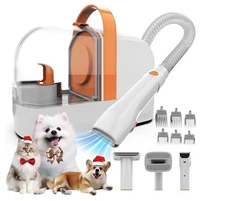 Dog Grooming Vacuum, Dog Grooming Kit Pet Clippers,12000pa Pet Hair Vacuum