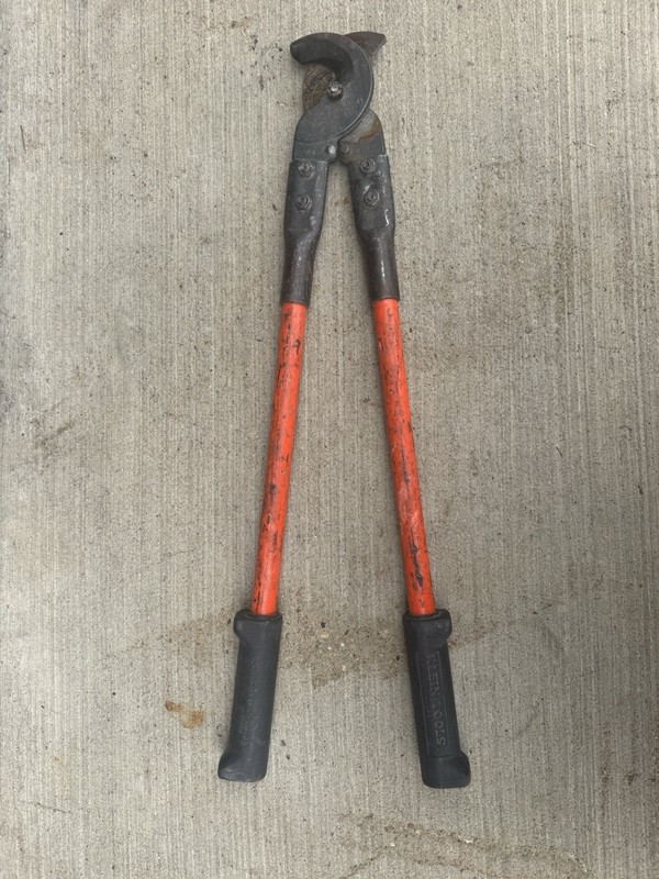 Klein Tools 63041 Cable Cutter for Copper, 1 3/8 in Capacity, 26 in Length