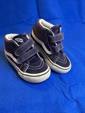 Vans Toddler Size 6 high top Skate shoes