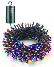 200 LED 66ft Battery String Lights 8 Modes Timer Waterproof Xmas Indoor Outdoor