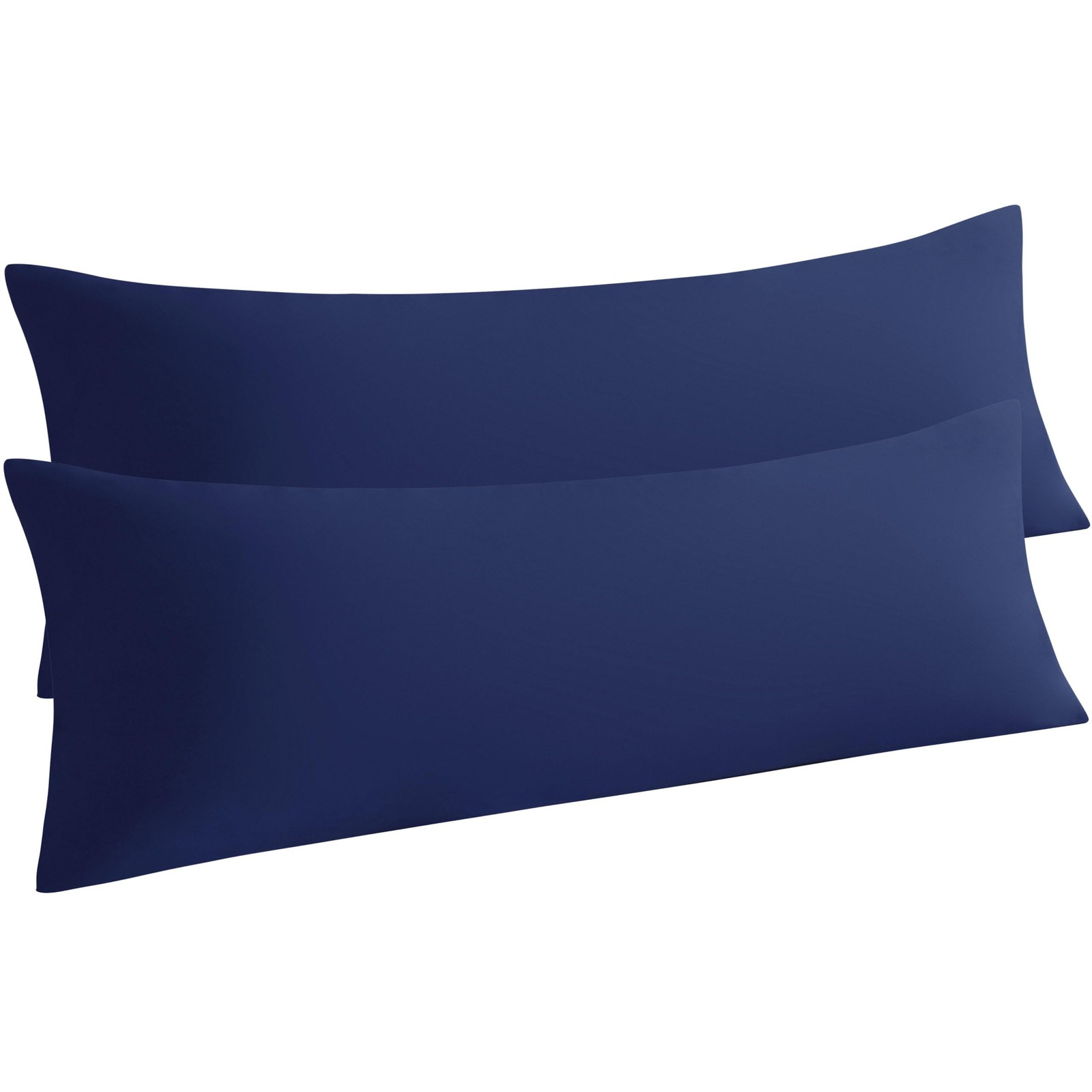 Cases Set Of 2, 2 Pack Brushed (20"x54"), Navy Blue
