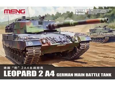 Meng Modell - Deutscher Kampfpanzer Leopard 2 A4, 1/72, 72-009