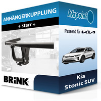 für Kia Stonic SUV 07.2017-12.2025 Brink AnhäNgerkupplung Starr Neu