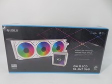 NEW Lian Li GA II LCD SL-INF 360 3x120mm AIO Liquid CPU Cooler Whit GA2ALCD36INW