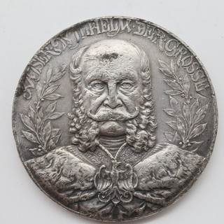Wilhelm I Kaisermedaille 1897 44mm Metall 23/17