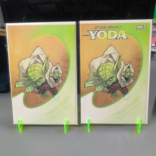 STAR WARS: YODA #3 (RICKIE YAGAWA EXCLUSIVE TRADE/VIRGIN VARIANT SET) ~ Marvel