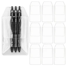 20 Pcs Pocket Protector,PVC Shirt Pocket Protectors,Plastic Pocket Pen Holder 