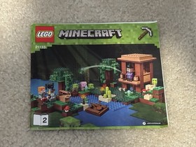 LEGO MINECRAFT THE WITCH HUT RETIRED SET 21133 DUNGEONS
