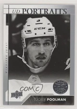 2017-18 Upper Deck Portraits Rookies Tucker Poolman #P-71 Rookie RC