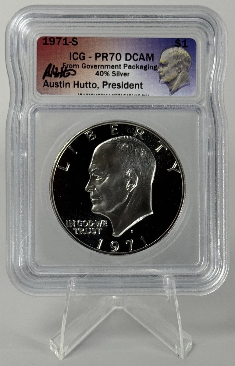 PR 70 Graded Eisenhower Dollars (1971-1978) for sale | eBay