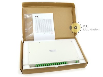 AFL FM000775 OCM Shelf 1x32 Even 1260-1650 ASC Optical Splitter Shelf
