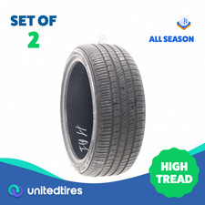Set Of 2 Used 25540zr21 Falken Azenis Fk460 As 102y - 8.532