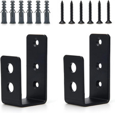 2 X 4 Door Barricade Brackets, Barricade Door Bracket Heavy Duty Door Security